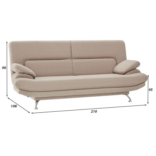 Диван прямой Порту (Техас) Beige