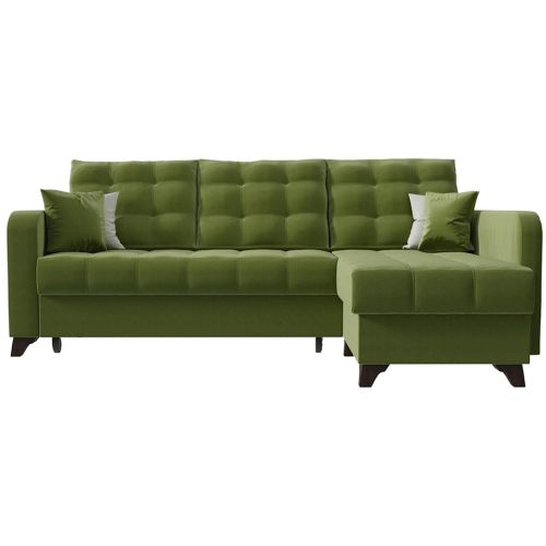 Диван угловой Беллано (Белла) Green