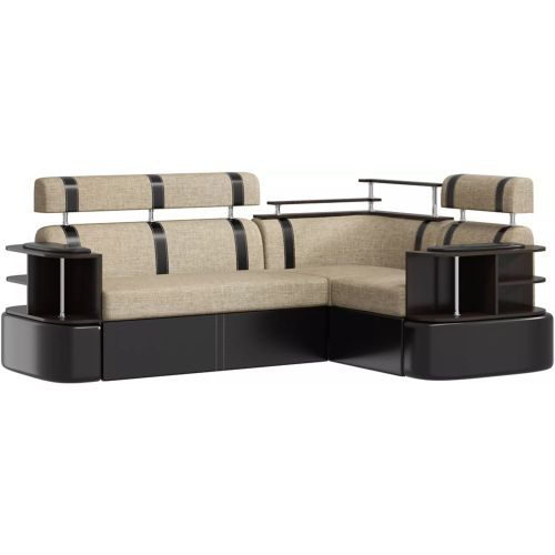 Диван угловой Карина (Каштан) Плей