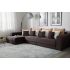 Диван угловой Мэдисон Люкс Plush Brown Макси