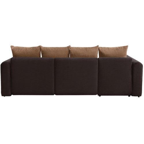 Диван угловой Мэдисон Люкс Plush Brown Макси