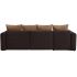 Диван угловой Мэдисон Люкс Plush Brown Макси