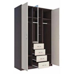 Шкаф-купе Комфорт 4 трехдверный зеркало