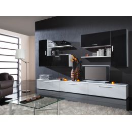 Стенка Сорренто 1 глянцевый мдф