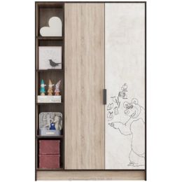 Шкаф комбинированный Маша и Медведь Loft