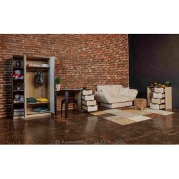 Шкаф комбинированный Маша и Медведь Loft