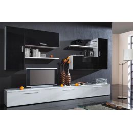 Стенка Сорренто 1 глянцевый мдф