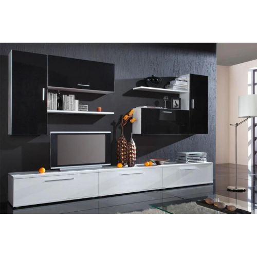 Стенка Сорренто 1 глянцевый мдф