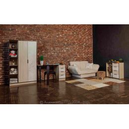 Шкаф комбинированный Маша и Медведь Loft