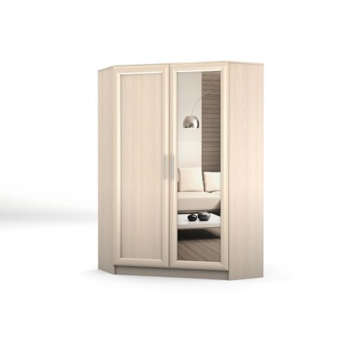 Шкаф угловой 2х створчатый Уют 43