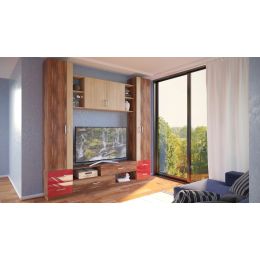 Стенка Флора 10 глянцевый МДФ