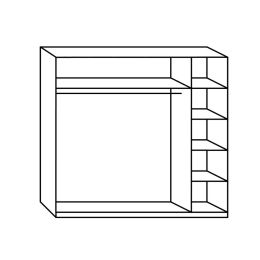 Шкаф-купе Фортуна (Топлайн) 24 МДФ