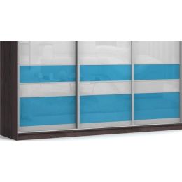 Шкаф-купе Колизей 14 White/Blue