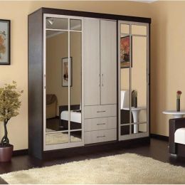 Шкаф-купе Фортуна-фаворит с зеркалами