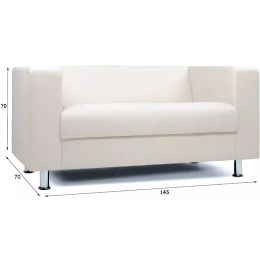 Диван Бит Blueз White