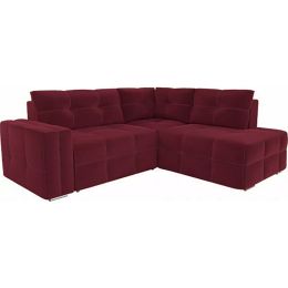 Диван модульный угловой Леос Plush Red