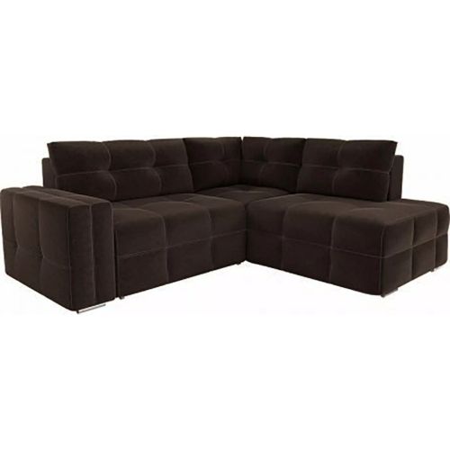 Диван модульный угловой Леос Plush Brown