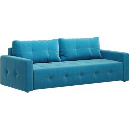 Диван прямой Денди Plush Blue