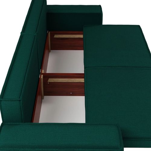 Диван прямой Лофт Plush Green