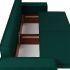 Диван прямой Лофт Plush Green