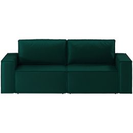 Диван прямой Лофт Plush Green