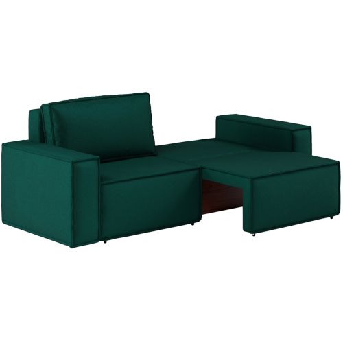 Диван прямой Лофт Plush Green