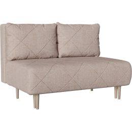 Диван прямой Милкен Beige Мини без подлокотников