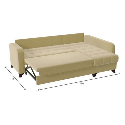 Диван угловой Беллано (Белла) Beige