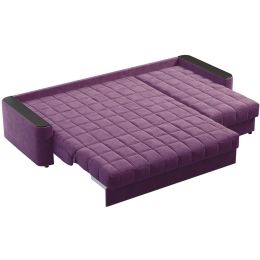 Диван угловой Даллас Plush Фиолет