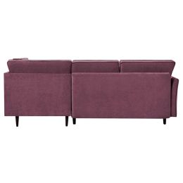 Диван угловой Джулия Софт Лилак