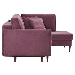 Диван угловой Джулия Софт Лилак