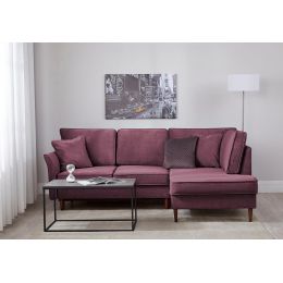 Диван угловой Джулия Софт Лилак