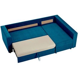 Диван угловой Милбург (Мансберг) Сountry Blue