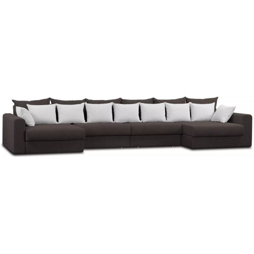 Диван угловой Модена-8 Plush Brown-2