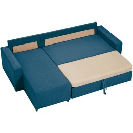 Диван угловой Орион (Торонто) Plush Циан