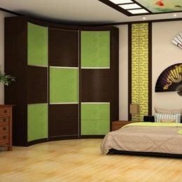 Шкаф-купе радиусный 3-6 Аристо