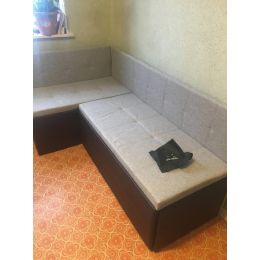 Кухонный диван Домино Комби Grey угловой