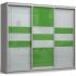 Шкаф-купе Колизей 13 Grey/Green