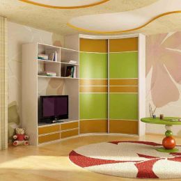 Шкаф-купе радиусный 2-11 Аристо