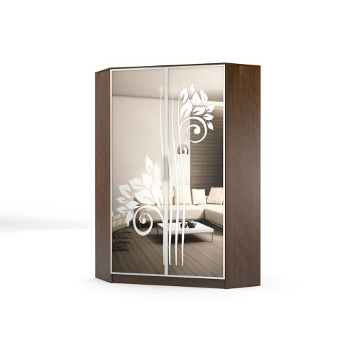 Шкаф угловой 2х створчатый Уют 71