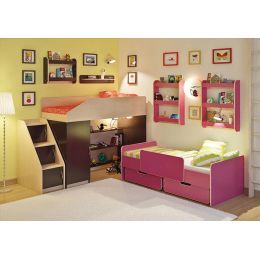 Детская комната Легенда 13 с полками