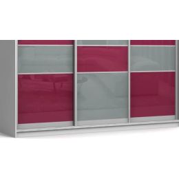 Шкаф-купе Колизей 12 Gray/Red