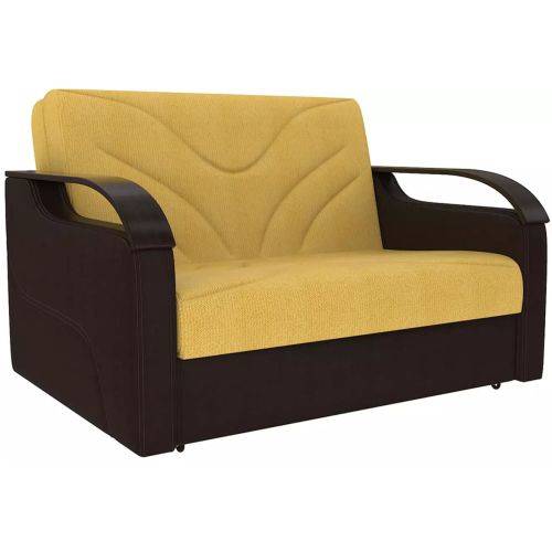 Диван Бизон Yellow Дарк Brown
