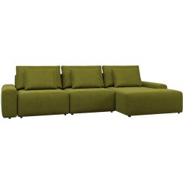 Диван модульный Гунер-2 Plush Green нераскладной