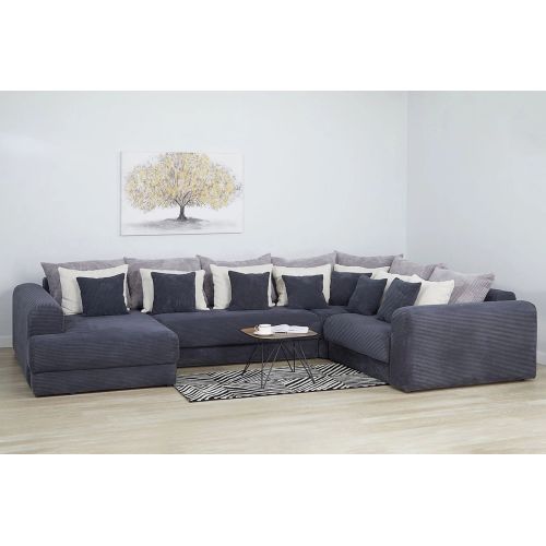 Диван модульный Мэдисон Люкс Plush Grafit