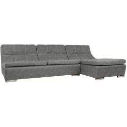Диван модульный Монреаль-1 Замша Grey