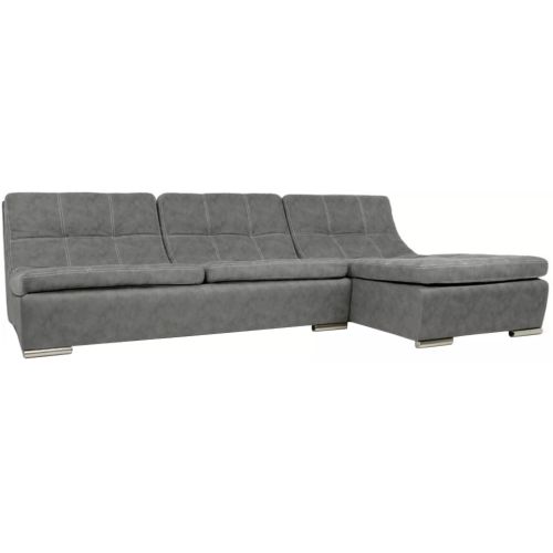 Диван модульный Монреаль-1 Замша Grey