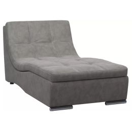 Диван модульный угловой Монреаль-3 Замша Grey