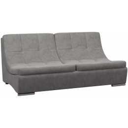 Диван модульный угловой Монреаль-3 Замша Grey