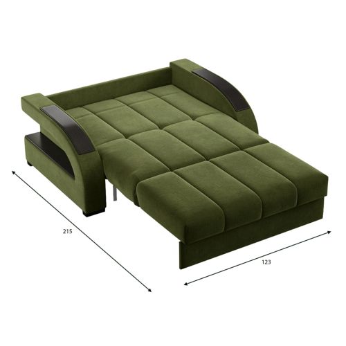 Диван прямой Барселона Plush Green